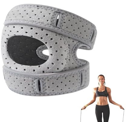 Tedious Stabilisateur de rotule pour genouillère, attelle de rotule - Stabilisateur de tendon rotulien réglable | Bande de genou pour le soutien des tendons, sangle rotulienne pour un ajustement