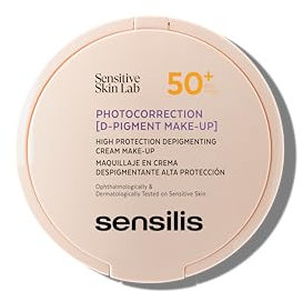 Sensilis Photocorrection D-Pigment Makeup SPF50+ GOLD Makeup with Cream for Sensitive Skin Corrects and Protects Sensitive Skin 10 g