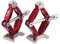 Cric de Voiture RC 2 Pièces, RC en Métal, Supports de Cric Cric de Levage Cric de Levage Réglable Losange Universel