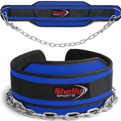 Dippbälte tyngdlyftningsbälte kroppsbyggnad dippkedja haka pullups gym träning kraftlyftning träning 15 cm vadderad neopren 76 cm justerbar stålkedja ryggstöd för män och kvinnor