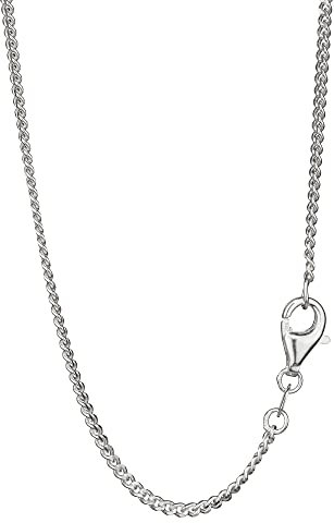 NKlaus 42cm Panzerkette 925 Silber elegante Halskette Breite: 1,7mm Collier 3,5g schwer 8527