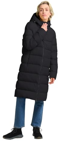 Jack Wolfskin Frozen Palace Coat W Dunjacka Parka, Svart, S Dam