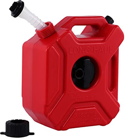 H-YEEU 3L Kraftstofftank Benzinkanister mit Halterung für ATV UTV Motorrad