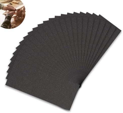 Profi Schleifpapier Set 240 KöRnung, 21 StüCk Nass Und Trocken FüR Auto, HolzmöBel, Stein, Lack, Metall, Glas, 14 X 7.5 Cm Schleifpapier Set