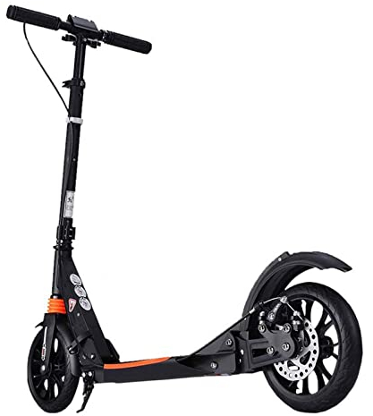 Cityroller Erwachsene, Cityroller Erwachsene, höhenverstellbarer scooter, Zusammenklappbarer Roller mit doppelten Stoßdämpfern, Tragfähigkeit 150kg/330lbs, Geeignet für Kinder ab 6 Jahren und Erwachse