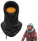 Sturmhaube Winter für Damen,Warme Balaclava Gesichtsmaske,Plüsch Sturmhaube Mütze,Winter Thermo Skimaske,Sturmhaube Gesichtsmaske,Unisex Balaclava Skimütze für Outdoor Wintersport Skifahren,Schwarz
