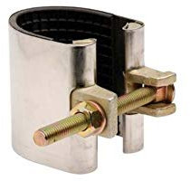 SIP Collare di Riparazione Rapido per Tubazioni Acqua 60-64 mm Argento