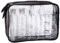 MOCOCITO Toiletry Bag Women & Men Clear Toiletry Bag Travel Bottles for Toiletries 100ml Travel Bottles Toiletry Bag Set with 8 Bottles(max.3.4oz/100ml) Approved by EU & UK Hand Luggage Rules