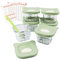 HELLO HIPPO® Set mit 6 Babygläsern à 180 ml – Ideal für Kompotte, Pürees und Früchte, luftdicht und praktisch mit Messskala, inklusive Löffel – Perfekt für Babynahrung