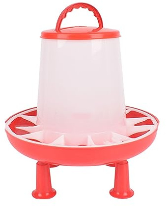 MHADBKH Contenedor automático de alimentos para aves de corral, juego de bebedero para patos, codornices, palomas, suministros de alimentación de pollos, suministros de riego de pollo
