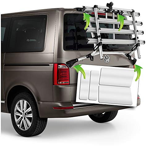 AlphaShield Pellicola protettiva per la vernice per il portabici, taglio CAD, pellicola adesiva trasparente (FX08 compatibile con VW T5)