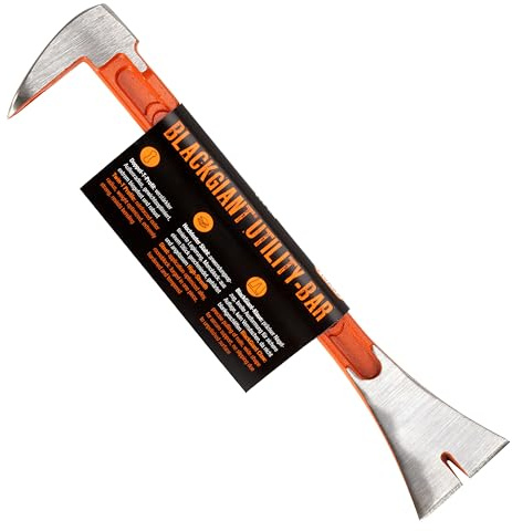 PICARD Levachiodi BlackGiant® Utility-Bar, No. 46Y | Palanchino leva di forza in acciaio forgiato | Piede di porco per bancali compatto | Qualità tedesca per professionisti