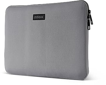 Nilox, Sleeve Grigia 14, Borsa Porta PC 14 Compatta e Leggera, Peso 120 Grammi, Dimensioni 36.5 x 27 x 3 cm (LxAxP), 5 Colorazioni Disponibili, Colore Grigio