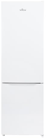 Willow WFF1760W 262L Freestanding 70/30 Fridge Freezer with Adjustable Thermostat, 4* Freezer Rating, Mark-Proof Finish, Low Frost, 2 Year Warranty – White