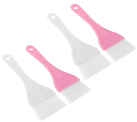 CALLARON 4stücke Körpermaskenpinsel Weiche Applikatoren für Schlammlotion Hautpflege-tools Extra Große Pinsel für Effizientes Auftragen Arm Bein und Gesicht Reise Unterwegs