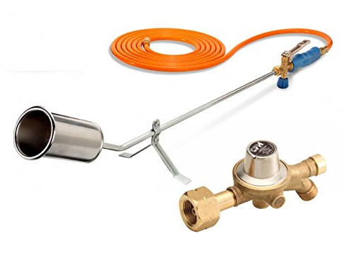 CFH Abflammgerät ST 1000 Ø 60mm + Druckregler DR112