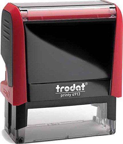 Trodat PRINTY 4913 FEUERROT, KISSEN SCHWARZ