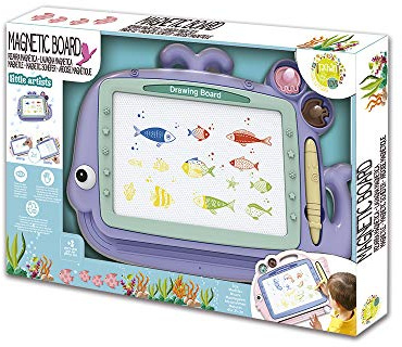 Tachan- Pizarra magnética 2 en 1, Color azul (CPA 72362898A)