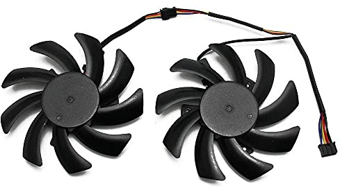 Ventola di raffreddamento per scheda grafica 85 mm FDC10H12S9-C 4 Pin Cooler Fan Replace for Sapphire R9 290 R9 280X HD7870 HD7970 Dual-X HD7950 Sapphire HD7870 Ricambi Video Card Cooling Fan Saphire