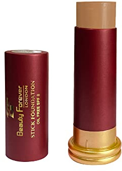 Beauty Forever Stick Foundation, Lightweight Formula Oil Free, Matte Finish Face Foundation, Suitable For All Skin Types, Friendly Cool Natural Looks, Available in 13 Shades (LIGHT (SF109))