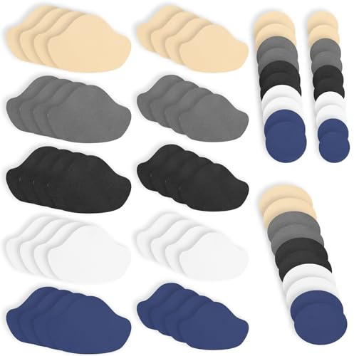 70 Paires Protege Talon Chaussure, Patch de Réparation de Talon de Chaussure Patchs de Prévention Trous de Chaussures, Coussinets de Talon de Chaussures Auto-Adhésif de course bottes