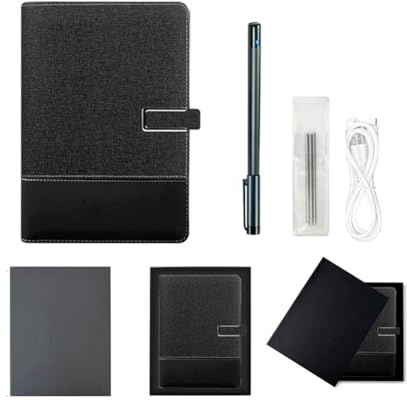 HWIREUIGT Smart Pen Bluetooth Notebook Smartpen Stroke Playback Converter to Text OCR Recognition for Notes Drawing Writing Set