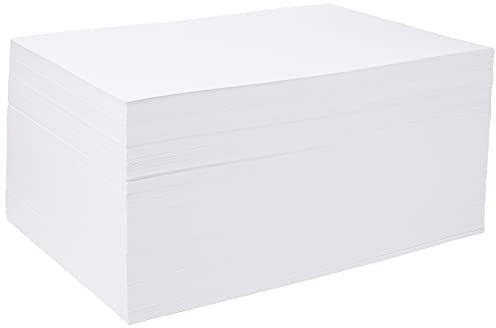 House of Card & Paper HCP250 - Tarjetas A4 de 220 g/m², color blanco (paquete de 500 hojas), color blanco