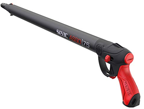 SEAC Asso C/R Fucile Subacqueo Pneumatico con Regolatore per Pesca Sub, Impugnatura Anti-Stress