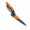 BRADAS - V-SERIES KT-V1320, Forbice taglia erba manuale, tagliaerba con lama ondulata da 13 cm, campo di lavoro 0°-360°, tagliabordi a mano pratico per giardinaggio.