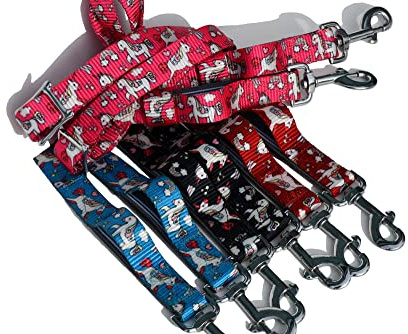 Rhinegold Redini Laterali Unicorn Pony - Rosso