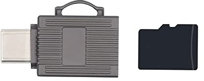 NFHK USB 3.0 Typ C USB-C auf Micro SD SDXC TF Adapter 5Gbps für Laptop Tablet Telefon