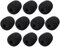 Headset Microphone Foam Covers, Soft Foam Microphone Windscreen Microphone Protector Microphone Noise Filter Mini Windscreens Sponge Foam Microphone Covers Shield Protection Covers (10 Pack)