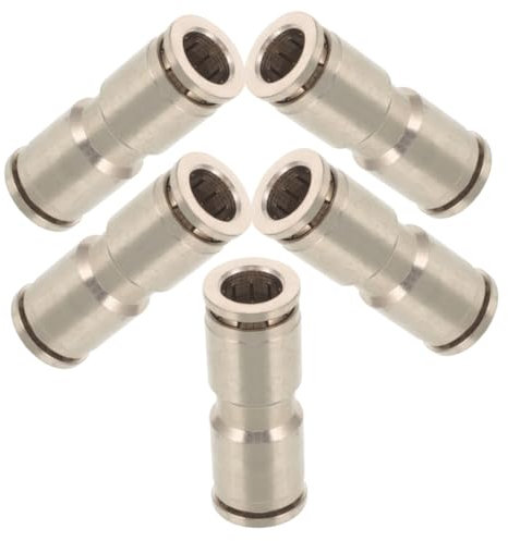 OKUMEYR 5stücke Schlauchadapter Aus Kupfer Für Hochdruckreiniger Und Druckluftwerkzeuge Mit Widerhakenanschluss Und Crimp-cinch Luftanschluss Und Schlauchkupplung Für Industrielle