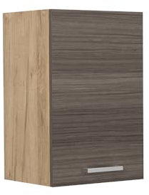 Vicco Hängeschrank R-Line, hängender Küchenschrank, Edelgrau, 40 cm