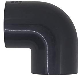 Codo 90 grados pvc 20 25 32 40 50 63 75 90 110mm manguito pvc racor codo hembra adaptador conector PN16 (Diámetro Interno 63mm)