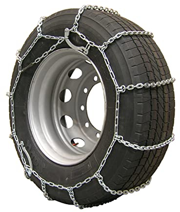 DQ-PP SCHNEEKETTEN für LKW | 2 Stück | Felgengröße: 16 | Reifengröße: 225/75x16 | Autokette Sicherheitsketten Anfahrhilfe Reifen | Schneekette für Auto Fahrzeug Truck