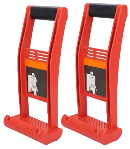 LABOFiC Drywall Carrier Handle 2 Pack, ABS Plastic Plywood Carrier Tool, Plywood Lifting Tool, Drywall Carrying Tool, Lift and Carry Panel Mover, Great for Plywood, Glass Board, Plasterboard