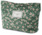 Aucuu Trousse de Toilette Voyage, Trousses de Maquillage en Toile, Cosmétiques à Glissière Portable, Sac de Organiseur Cosmétique Femme
