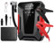 YEARTOP Avviamento di emergenza Power Pack, 1200 A di Corrente di Picco, 28000 mAh, Avviatore Portatile con Compressore d'Aria da 150 PSI per Tutti i Motori a Benzina o Diesel fino a 8.0 L, Torcia LED