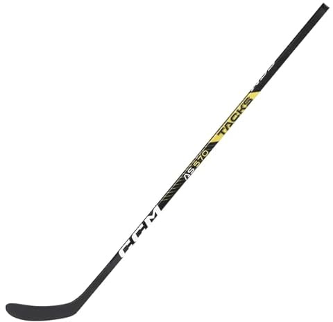 CCM Tacks AS-570 Composite Grip Stick Intermediate 65 Flex 57', página del juego: izquierda, curva: P28