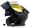 Klapphelm Mit Sonnenblende Bluetooth Motorradhelm Helm Motorrad Klapphelm Motorradhelm ECEDOT Zertifiziert Integralhelme Mit Doppelvisier Und Mikrofon Für Herren Damen 1,XXL:63-64CM