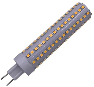 KAKAK Ampoule LED ultra-lumineuse G8.5 15 W, remplace une ampoule 150 W, 144 ampoules 2835 à culot unique pour maison, garage(Natural White 4000K)