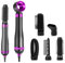 Air Styler 6 en 1 Hair Styler,Brosse Soufflante Seche Cheveux,Brosse Coiffante Chauffante, Boucleur a Cheveux, Diffuseur, Température Vitesse du vent Réglable, pour Boucler, Lisser, Sécher