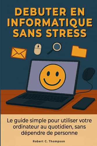 Débuter en informatique sans stress: Le guide simple pour utiliser votre ordinateur au quotidien en partant de zéro, sans dépendre de personne.