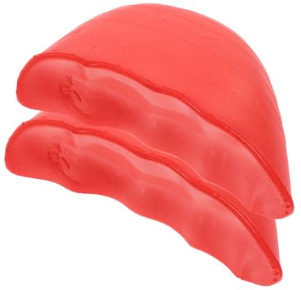 LOLIPPYY Plantillas para Punteras de Zapatos Espuma de Pu Naranja, Diseño Ergonómico y Suave para Proteger Dedos y Evitar Deslizamientos en Zapatillas y Tacones