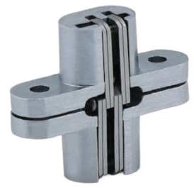Cerniere Nascoste a Croce Cerniera a croce a 180 gradi, cerniera nascosta, for porte pieghevoli, accessori for mobili(13 X 45mm)