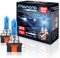 Diamond Vision 2 bombillas H15 12 V 55/15 W 8500 K Alogene Efecto Xenon Effect Look Blue Blue White Racing Vision Anti Error Night Breaker Laser Moto PGJ23t-1