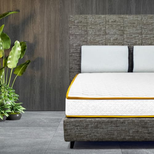 Comfy Line - Materasso Matrimoniale a Molle Insacchettate e Memory Foam 170x190 h 23 cm. 1600 Molle Indipendenti. Rivestimento Sfoderabile Cotone Fresco e Traspirante. Made in Italy 100%