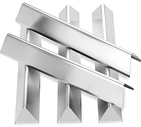 FORYEYC 38,9CM Flammenverteiler für Weber Spirit 300 e310 e320 S310 S320, Edelstahl ersatzteile zubehör für Weber Spirit I & II 300 7636 aromaschienen brennerabdeckung flavorizer Bars