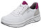 ara Damen Sapporo Sneaker, Weiss,PINK,Pebble, 39 EU Weit